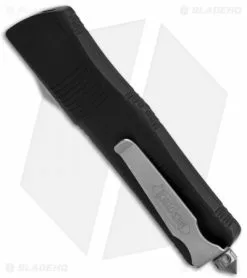 Microtech Troodon Knife Tanto OTF Automatic (3" Stonewash Full Serr) 140-12 7 Microtech Troodon Knife Tanto OTF Automatic (3" Stonewash Full Serr) 140-12 -Avokelavavat Sales Store microtech troodon te full serr black 140 3 side