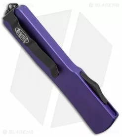 Microtech UTX-70 Tanto OTF Automatic Knife Purple (2.4" Black Serr) 149-2PU -Avokelavavat Sales Store microtech utx 70 147 2 pu bhq 36252 cm side 1