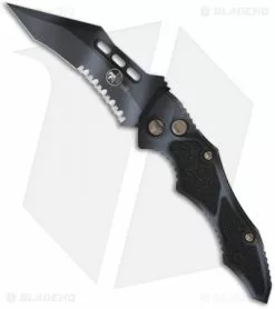 Microtech Urban Camo Vector Automatic Knife (3.95" Serr) 132-2UC