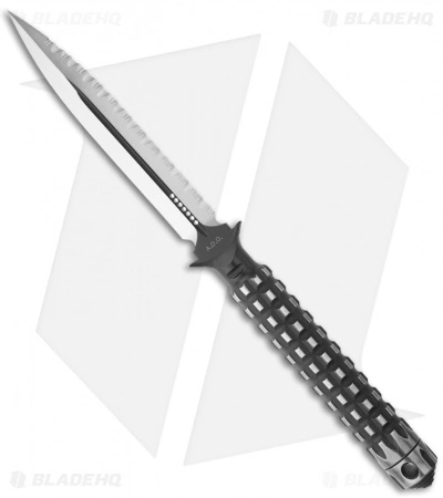 Microtech A.D.O. Knife D/E Fixed Blade (4.5" Two-Tone Full Serr) 115-3LE Limited 3 Microtech A.D.O. Knife D/E Fixed Blade (4.5" Two-Tone Full Serr) 115-3LE Limited