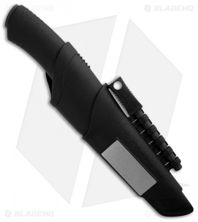 Morakniv Bushcraft Fixed Blade Knife Black (4.25" Black) 4 Morakniv Bushcraft Fixed Blade Knife Black (4.25" Black) - Image 2