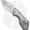Strider Knives Mick Strider Custom Stub XL Compound Tanto Knife Ano Ti (3.25" Satin/SW) MSC