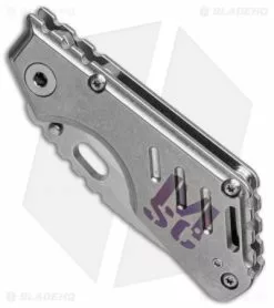 Strider Knives Mick Strider Custom Stub XL Compound Tanto Knife Ano Ti (3.25" Satin/SW) MSC -Avokelavavat Sales Store msc stub xl skull ano compound BHQ 37274 er spine 2