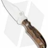 Nemesis Custom Jeff Hall Arch Ally Fixed Blade Ziricote (2.75" Satin) NK-6