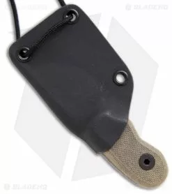 Ontario Knife Company Ontario Little Bird Knife W/Black Micarta (1.75" Black) 9412BM -Avokelavavat Sales Store okc 9412bm little bird black micarta sheath