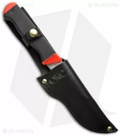 Ontario Knife Company OKC 125th Anniversary Cayuga Hunter Fixed Blade Knife (4.75" Plain) 7534BLK -Avokelavavat Sales Store okc cayuga hunter sheath