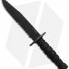 Ontario Knife Company Ontario Chimera Fixed Blade Knife Black Kraton (8" Black Serr) 6515 -Avokelavavat Sales Store okc chimera