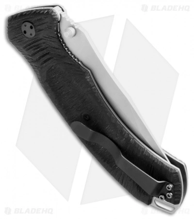 Olamic Cutlery Bravado Liner Lock Knife Black G10 (4" Bead Blast) 4 Olamic Cutlery Bravado Liner Lock Knife Black G10 (4" Bead Blast) - Image 2