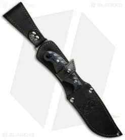 Olamic Cutlery Baikal Fixed Blade Knife (4.75" Damascus) 1827 -Avokelavavat Sales Store olamic cutlery baikal 1827 sheath