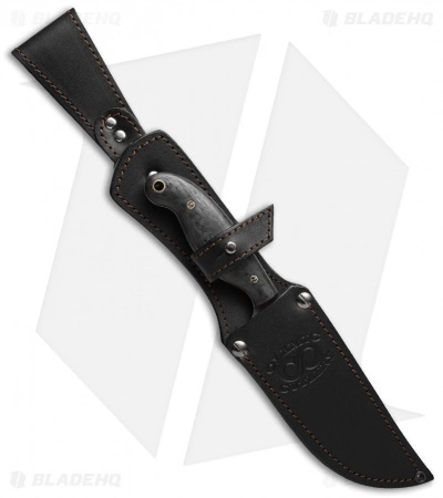 Olamic Cutlery Baikal Fixed Blade Knife Carbon Fiber (4.75" Damascus) 2029 5 Olamic Cutlery Baikal Fixed Blade Knife Carbon Fiber (4.75" Damascus) 2029 - Image 3