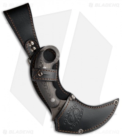 Olamic Cutlery Karambit Fixed Blade Knife (3.5" Damascus) 1562 4 Olamic Cutlery Karambit Fixed Blade Knife (3.5" Damascus) 1562 - Image 2