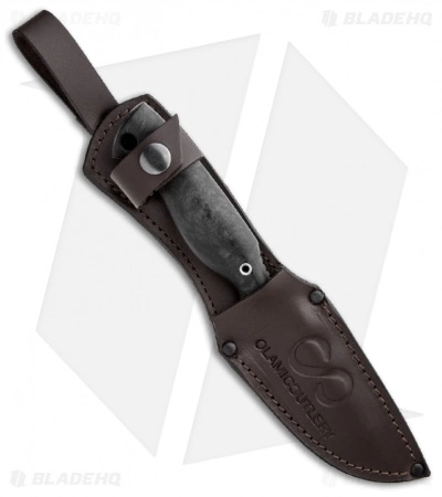 Olamic Cutlery Voykar Compact Fixed Blade Knife (4.25" Damascus) 1588 4 Olamic Cutlery Voykar Compact Fixed Blade Knife (4.25" Damascus) 1588 - Image 2