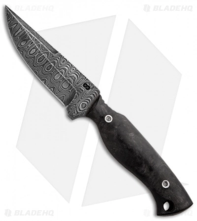 Olamic Cutlery Voykar Compact Fixed Blade Knife (4.25" Damascus) 1588 3 Olamic Cutlery Voykar Compact Fixed Blade Knife (4.25" Damascus) 1588