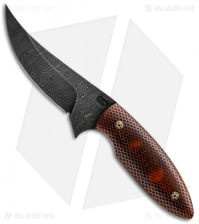 Olamic Cutlery Persian Neck Knife C-Tek (2.5" Damascus) 3 Olamic Cutlery Persian Neck Knife C-Tek (2.5" Damascus)