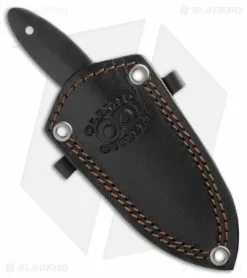 Olamic Cutlery Persian Neck Knife Black G10 (2.75" Damascus) -Avokelavavat Sales Store olamic neck knife black g10 2 sheath