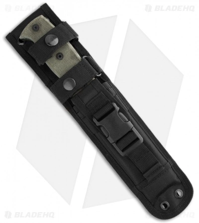 Ontario Knife Company Ontario Afghan Knife Fixed Blade Black Micarta (5.38" Black Plain) 9419BM 4 Ontario Knife Company Ontario Afghan Knife Fixed Blade Black Micarta (5.38" Black Plain) 9419BM - Image 2