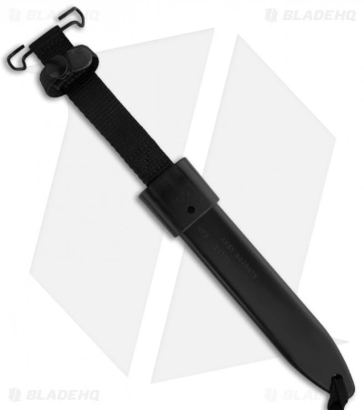 Ontario Knife Company Ontario M-7B Bayonet Fixed Blade Knife & Scabbard (6.6" Black) 6277 4 Ontario Knife Company Ontario M-7B Bayonet Fixed Blade Knife & Scabbard (6.6" Black) 6277 - Image 2