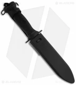 Ontario Knife Company Ontario MK 3 Navy Knife Fixed Blade (6" Black Plain) 6141 5 Ontario Knife Company Ontario MK 3 Navy Knife Fixed Blade (6" Black Plain) 6141 -Avokelavavat Sales Store ontario fixed black mark 3 navy w sheath sheath