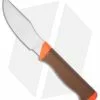 Ontario Knife Company Ontario OKC Keuka Hunter Knife Fixed Blade (4.25" Satin Plain) -Avokelavavat Sales Store ontario knife fixed orange brown okc keuka hunter
