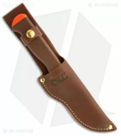 Ontario Knife Company Ontario OKC Keuka Hunter Knife Fixed Blade (4.25" Satin Plain) 5 Ontario Knife Company Ontario OKC Keuka Hunter Knife Fixed Blade (4.25" Satin Plain) -Avokelavavat Sales Store ontario knife fixed orange brown okc keuka hunter sheath