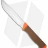 Ontario Knife Company Ontario OKC Seneca Hunter Knife Fixed Blade (5.5" Satin Plain) -Avokelavavat Sales Store ontario knife fixed orange brown okc seneca hunter