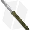 Paragon Estiletto Green OTF Automatic Knife (5.25" Plain)