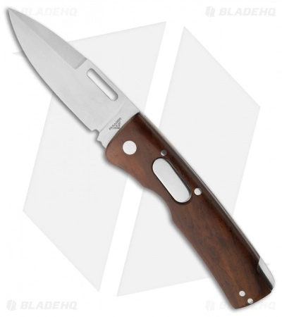 Paragon Blackie Collins D/A Automatic Knife W/ Cocobolo (3.25" Satin Plain) 011C 3 Paragon Blackie Collins D/A Automatic Knife W/ Cocobolo (3.25" Satin Plain) 011C