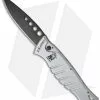 Piranha Amazon Silver Automatic Knife (3.5" Black Plain) 2 Piranha Amazon Silver Automatic Knife (3.5" Black Plain) -Avokelavavat Sales Store piranha amazon silver tactical
