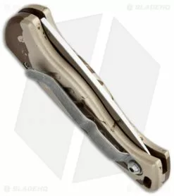 Piranha Fingerling Desert Camo Automatic Knife (2.5" Mirror Serr) 5 Piranha Fingerling Desert Camo Automatic Knife (2.5" Mirror Serr) -Avokelavavat Sales Store piranha auto fingerling camo mirror plain side