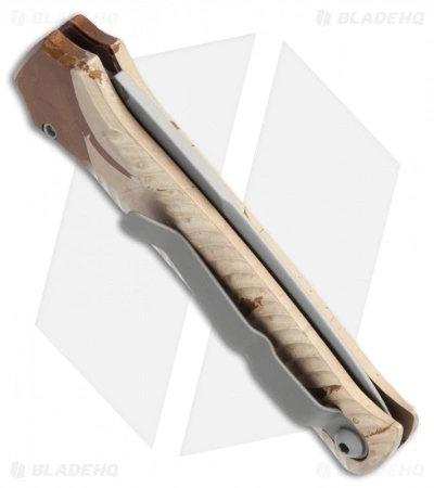 Piranha Mini-Guard Tactical Desert Camo Automatic Knife (2.9" Bead Blast) 4 Piranha Mini-Guard Tactical Desert Camo Automatic Knife (2.9" Bead Blast) - Image 2