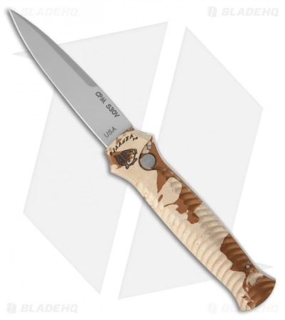 Piranha Mini-Guard Tactical Desert Camo Automatic Knife (2.9" Bead Blast) 3 Piranha Mini-Guard Tactical Desert Camo Automatic Knife (2.9" Bead Blast)
