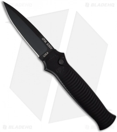 Piranha Bodyguard Automatic Knife Black Tactical (3.3" Black) 3 Piranha Bodyguard Automatic Knife Black Tactical (3.3" Black)