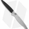 Piranha DNA Automatic Knife Silver Tactical (3.25" Black)