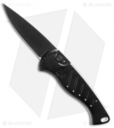 Piranha Fingerling Automatic Knife Tactical (2.5" Black) 3 Piranha Fingerling Automatic Knife Tactical (2.5" Black)
