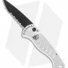 Piranha Fingerling Automatic Knife Silver Tactical (2.5" Black Serr) 1 Piranha Fingerling Automatic Knife Silver Tactical (2.5" Black Serr) -Avokelavavat Sales Store piranha fingerling silver tactical serrated