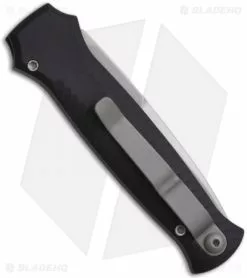 Piranha Mini-Guard Black Automatic Knife (2.9" Stonewash Serr) 5 Piranha Mini-Guard Black Automatic Knife (2.9" Stonewash Serr) -Avokelavavat Sales Store piranha miniguard black bead serr back