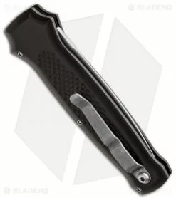 Piranha Prowler Orange Automatic Knife (3.2" Stonewash Plain) -Avokelavavat Sales Store piranha prowler black back