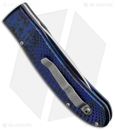 Piranha Toxin Automatic Knife Blue (3.75" Mirror) 4 Piranha Toxin Automatic Knife Blue (3.75" Mirror) - Image 2