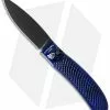 Piranha Toxin Automatic Knife Blue (3.75" Black) -Avokelavavat Sales Store piranha toxin blue tactical plain cm