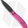 Piranha Toxin Automatic Knife Pink (3.75" Black)