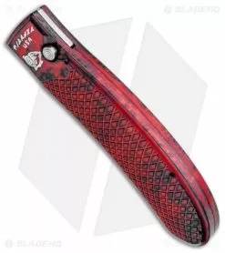 Piranha Toxin Automatic Knife Red (3.75" Mirror) -Avokelavavat Sales Store piranha toxin red mirror ser BHQ 33837 jr spine