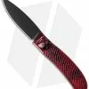 Piranha Toxin Automatic Knife Red (3.75" Black) 2 Piranha Toxin Automatic Knife Red (3.75" Black) -Avokelavavat Sales Store piranha toxin red tactical plain cm