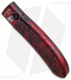 Piranha Toxin Automatic Knife Red (3.75" Black) 7 Piranha Toxin Automatic Knife Red (3.75" Black) -Avokelavavat Sales Store piranha toxin red tactical ser bottom cm