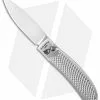 Piranha Toxin Automatic Knife Silver (3.75" Mirror) -Avokelavavat Sales Store piranha toxin silver mirror plain BHQ 33819 jr