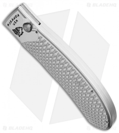 Piranha Toxin Automatic Knife Silver (3.75" Mirror Serr) 5 Piranha Toxin Automatic Knife Silver (3.75" Mirror Serr) - Image 3