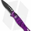 Piranha Amazon Automatic Knife Plum Tactical (3.45" Black Serr) -Avokelavavat Sales Store piranha usa amazon plum tactical serrated