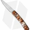 Piranha Virus Automatic Knife Desert Camo (3.25" Mirror)