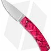 Piranha X Automatic Knife Pink (3.3" Mirror) -Avokelavavat Sales Store piranha x mirror pink plain