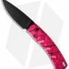 Piranha X Automatic Knife Pink Tactical (3.3" Black)