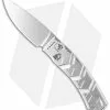 Piranha X Automatic Knife Silver (3.3" Mirror) -Avokelavavat Sales Store piranha x silver mirror plain cm